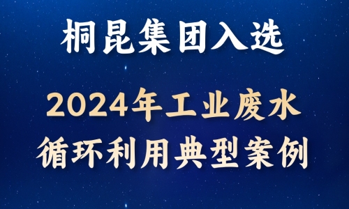 逐绿前行丨美狮贵宾会入选2024年工业废水循环利用典型案例！